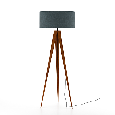 Modern LED Desk Lamp 3D model image 1 