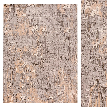 Elegant Archive Carpet 3D model image 1 