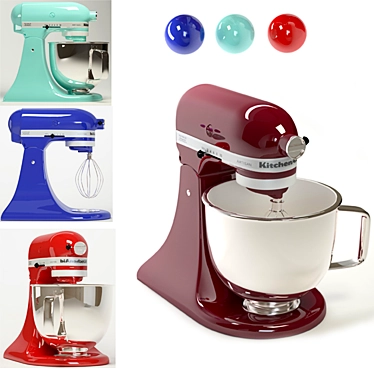 KitchenAid Artisan Stand Mixer 3D model image 1 