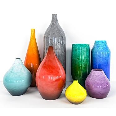 Elegant Vray Vase in Format 3D model image 1 