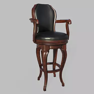 Contemporary Bar Chair 3D model image 1 