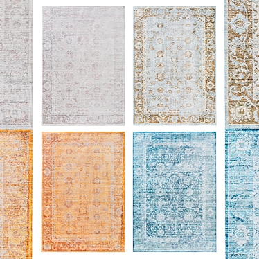 Archive Rug Collection 3D model image 1 