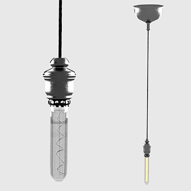 Modern Minimalist Ceiling Lamp 3D model image 1 