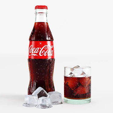 Title: Classic Coca Cola Refreshing Beverage 3D model image 1 