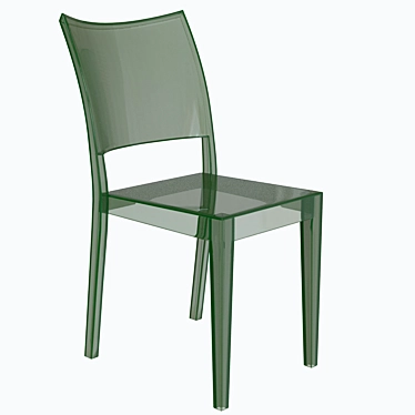 Transparent Elegance: "La Marie" Chair 3D model image 1 