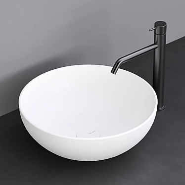 VALLONE NASSAU FLAT Washbasin - Sleek Design, Superior Quality 3D model image 1 