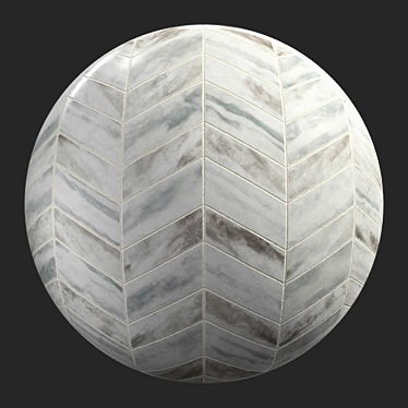 Elegant Marble Tiles 3D model image 1 