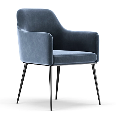 Elegant Eetstoel Chair - Modern Comfort 3D model image 1 
