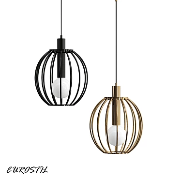 EUROSTIL 2013 LED Metal Pendant 3D model image 1 