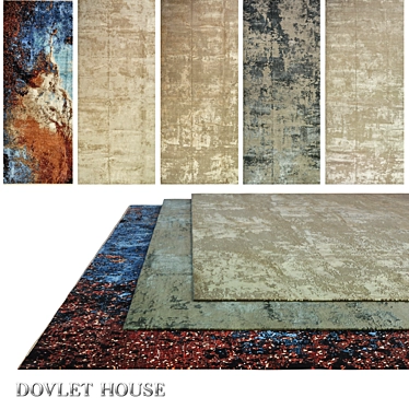 Carpets DOVLET HOUSE 5 pieces (part 525)
DOVLET HOUSE 5-Piece Carpet Collection 3D model image 1 