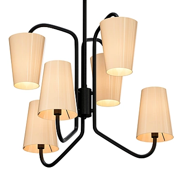 Elegant Ceiling Light: EUROSVET 3D model image 1 