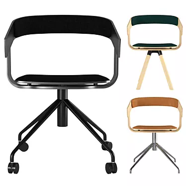 BuzziFloat: Minimalist Chair Collection 3D model image 1 