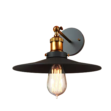 Loft IT Metal Pendant Light 3D model image 1 