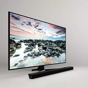 Samsung 65" RU7470U 4K Smart TV 3D model image 1 