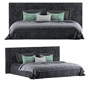 Convertible Sofa Bed: 2015 Model+Corona Render 3D model image 1 