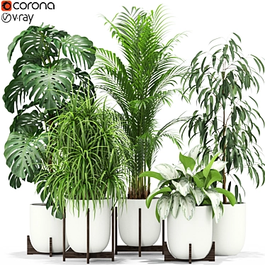 354 Plant Collection: Beautiful and Lifelike 3D model image 1 