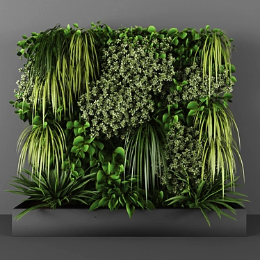 Polys Verts Vertical Garden 104 3D model image 1 