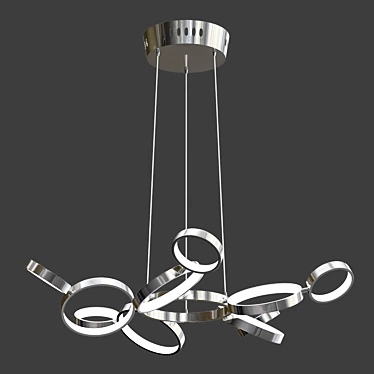 Elegant Lightstar Pendant Chandelier 3D model image 1 