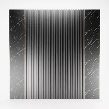 Elegant Wall Panel for Stylish Interiors 3D model image 1 