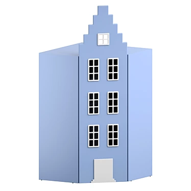 Ledenburg Children's Corner-Wardrobe (OM) 3D model image 1 