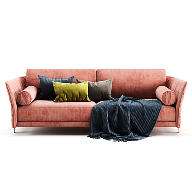 Luxury Comfort: Opera Cosmo Sofa 3D model image 1 