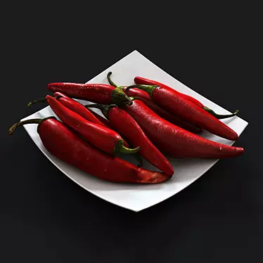 Chili pepper in a white cup