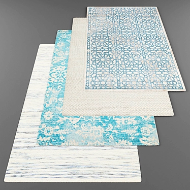  Modern Style Rugs Collection 3D model image 1 