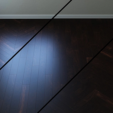 HARO Agate Oak Plank: Elegant & Stylish 3D model image 1 