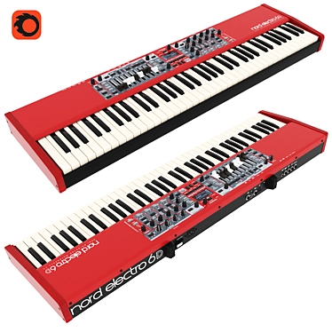 Nord Electro 6D: Versatile Synthesizer 3D model image 1 