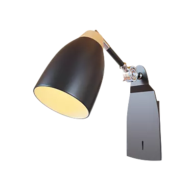 Loft It Modern Black Pendant Light 3D model image 1 