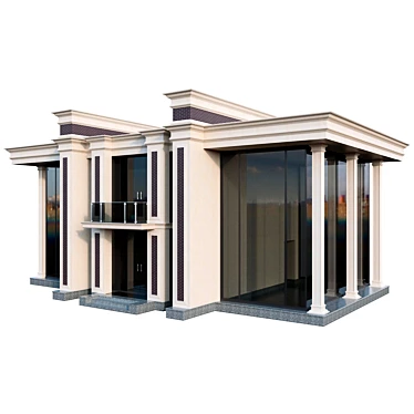 Contemporary Classic Home 3D model image 1 
