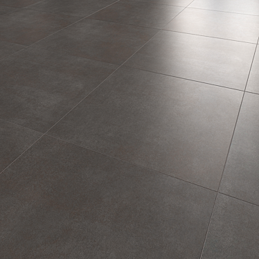 Denver Dark Gray Floor Tile | Concrete Texture | 600x600x8mm 3D model image 1 