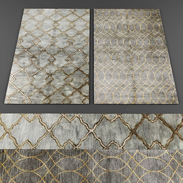 Elegant Rug Collection 209 3D model image 1 