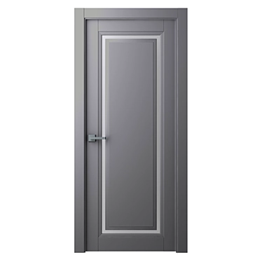 Elegant Aura: Interroom Door 3D model image 1 