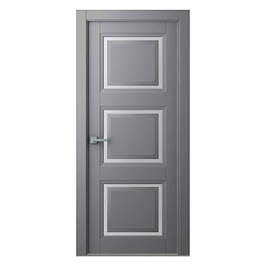 Elegant Aurum 3 Interroom Door 3D model image 1 