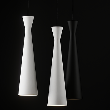 Windsor Pendant Light: Timelessly Elegant 3D model image 1 