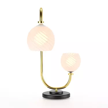 Modern 3D Table Lamp Model 3D model image 1 