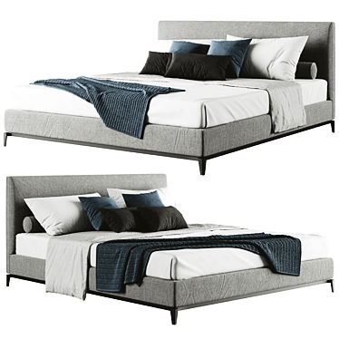 Modern Andersen Bed: 3D-Ready 3D model image 1 