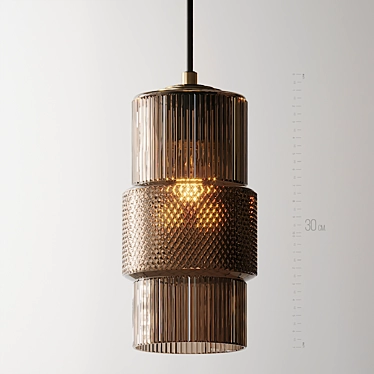 Sleek Mimo Pendant Light 3D model image 1 