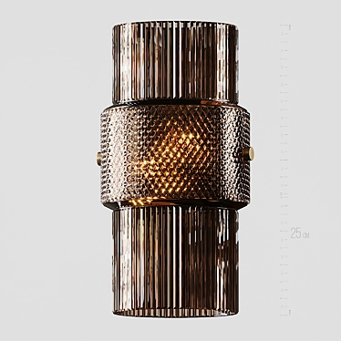 Elegant Mimo Wall Sconce 3D model image 1 