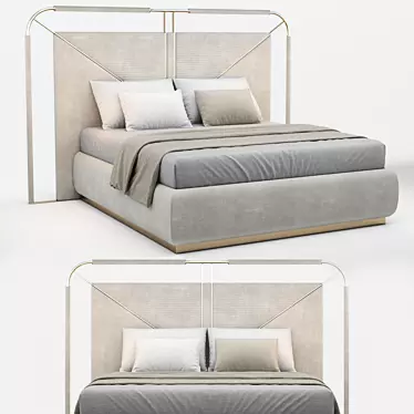 Morpheus Capital Paradise Double Bed 3D model image 1 