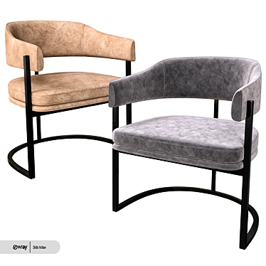 Isabella Chair: Versatile and Stylish 3D model image 1 