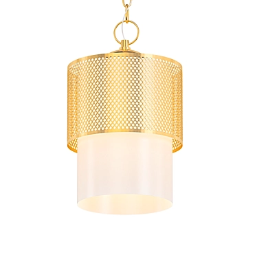 Elegant Freya Pendant Light 3D model image 1 