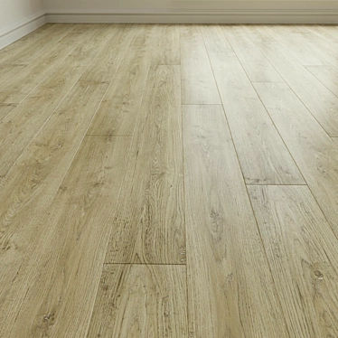 Oak Lazaro Contemporary Laminate Parquet 3D model image 1 