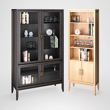 Elevate Your Décor with Dantone Home Shelving 3D model image 1 