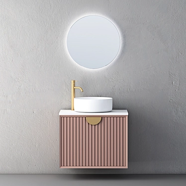 Sleek Bathroom Cabinet | No. 100 3D model image 1 