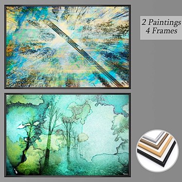 Gallery Collection: Versatile Wall Art Set 3D model image 1 