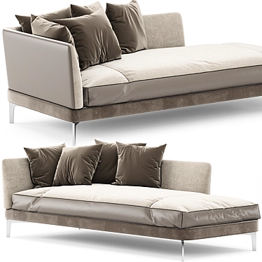 Elevate Your Comfort: Flexform Feel Good Lounge 3D model image 1 