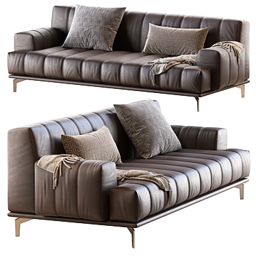 Elegant Chloe Sofa: Timeless Comfort 3D model image 1 