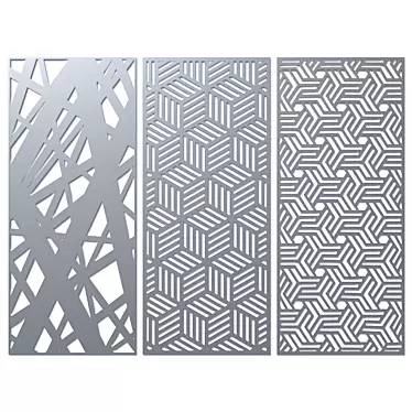 Stylish Ventilation Grilles for Design-conscious Spaces 3D model image 1 